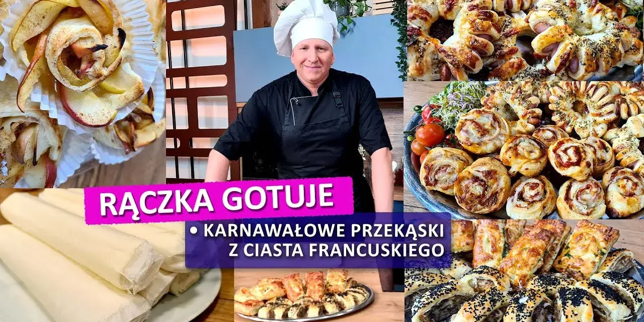 Szybkie i pyszne przekąski z ciasta francuskiego, które zaskoczą gości