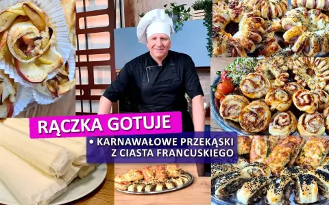Szybkie i pyszne przekąski z ciasta francuskiego, które zaskoczą gości