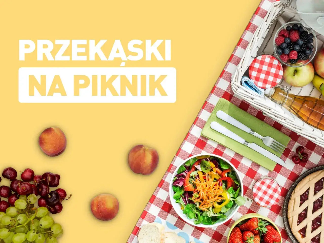 Zdjęcie Jakie przekąski na piknik - łatwe i smaczne pomysły na jedzenie